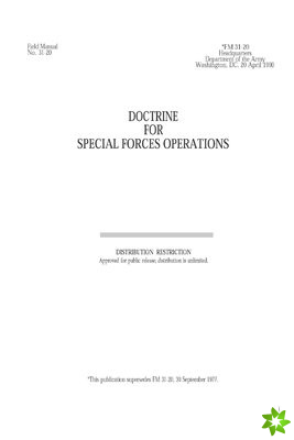 FM 31-20 Doctrine for Special Forces Operations