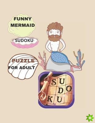 Funny Mermaid Sudoku Puzzle for Adult