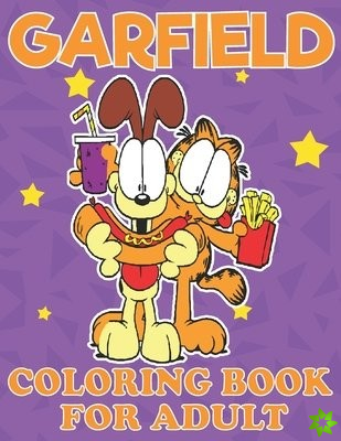 Garfield Coloring Book For Adult