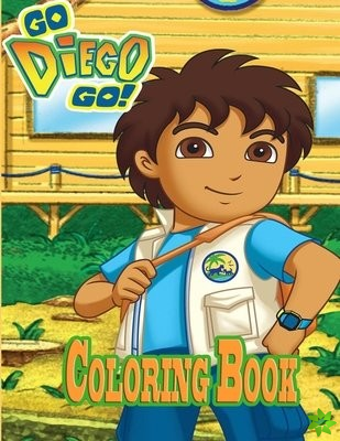Go, Diego, Go! Coloring Book