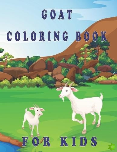 goat coloring book for kids