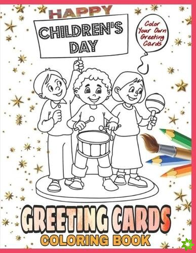 Greeting Cards Coloring Book