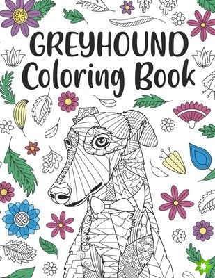 Greyhound Coloring Book
