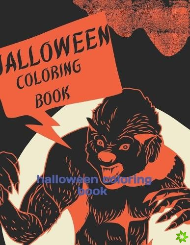 halloween coloring book