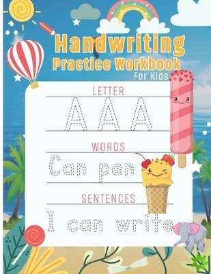 Handwriting Practice workbook for kids