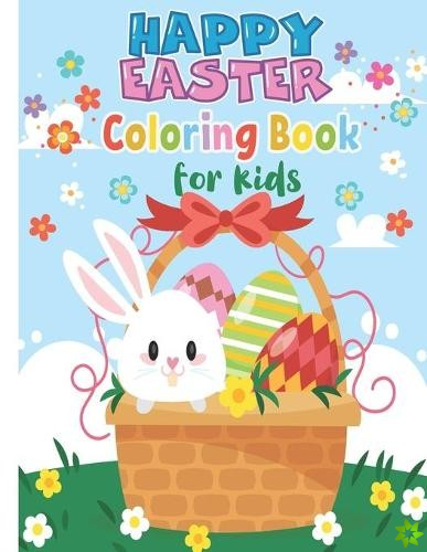 Happy Easter Coloring Book for kids
