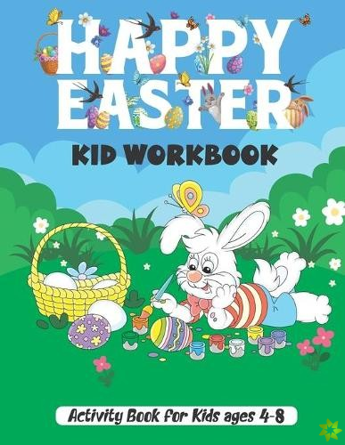 Happy Easter kid workbook
