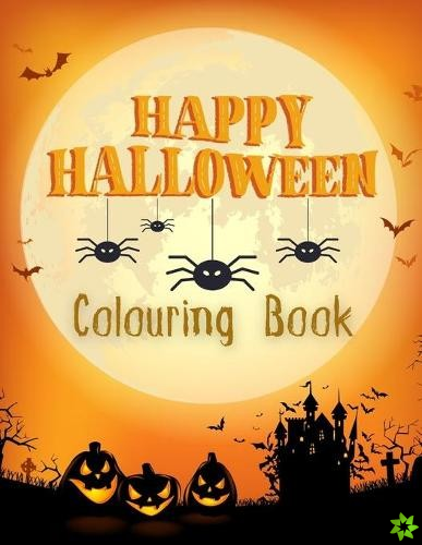 Happy Halloween Colouring Book