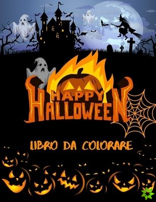 Happy Halloween Libro Da Colorare