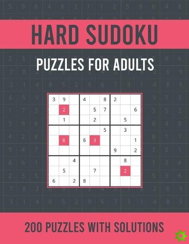 Hard Sudoku Puzzles For Adults