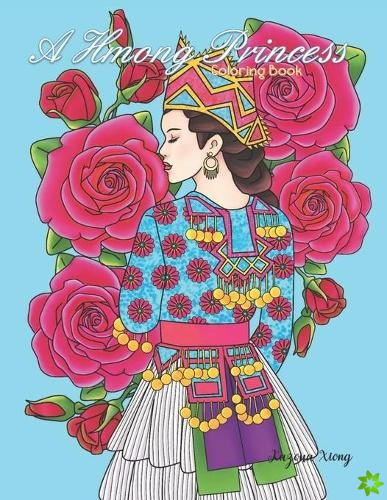 Hmong Princess Coloring Book
