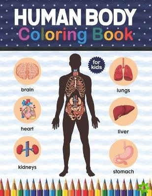 Human Body Coloring Book For Kids