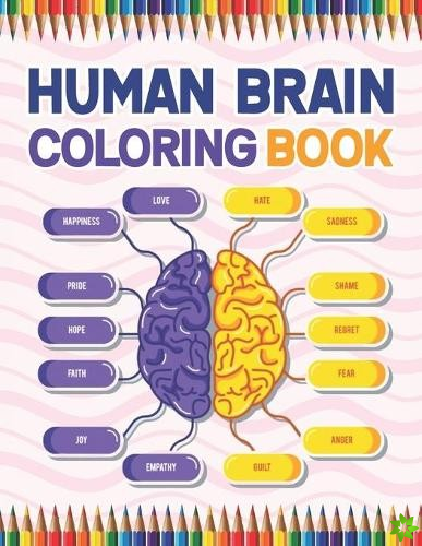 Human Brain Coloring Book