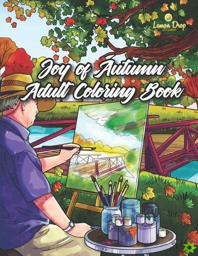 Joy of Autumn Adult Coloring Book