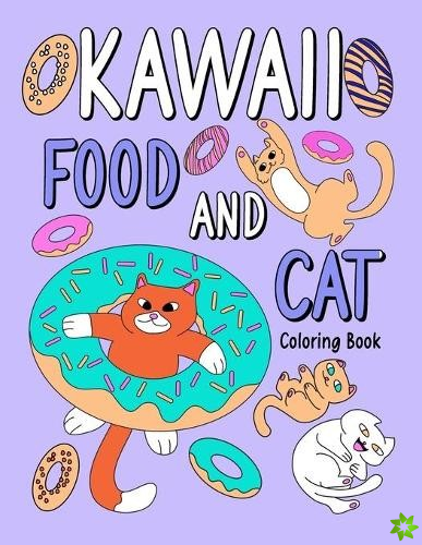 Kawaii Food and Cat