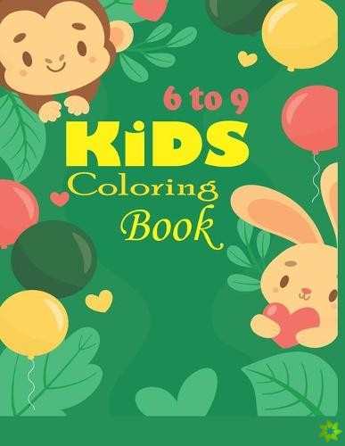 Kids Coloring Book 6 to 9