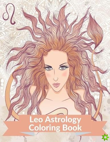 leo Astrology Coloring Book