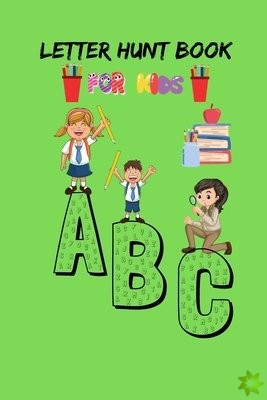 Letter Hunt Book For Kids A B C