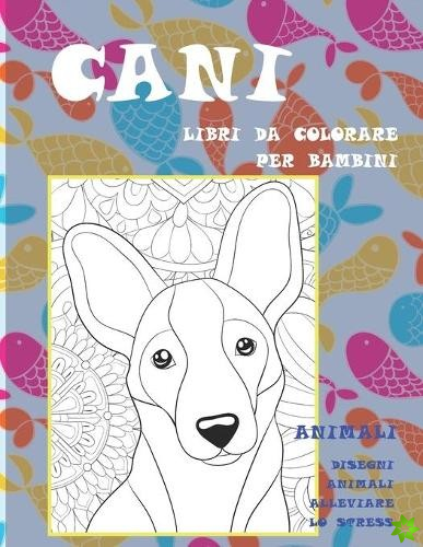 Libri da colorare per bambini - Disegni animali alleviare lo stress - Animali - Cani