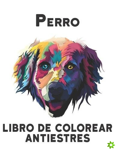 Libro de Colorear Antiestres Perro