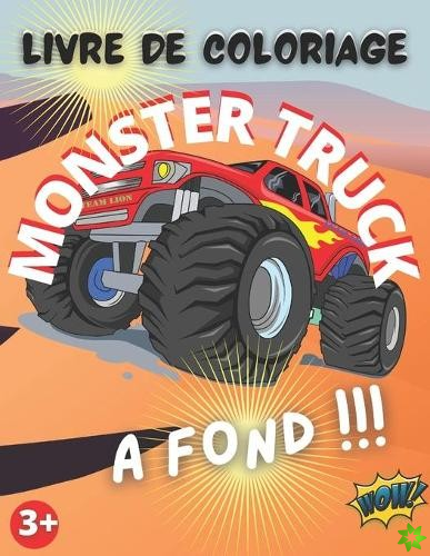 Livre de coloriage Monster truck