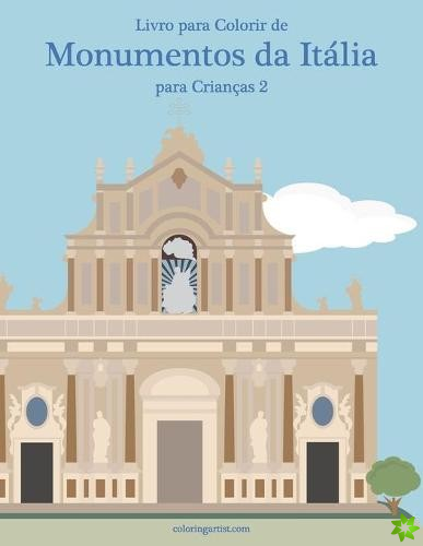 Livro para Colorir de Monumentos da Italia para Criancas 2