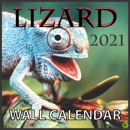 LIZARD 2021 wall calendar