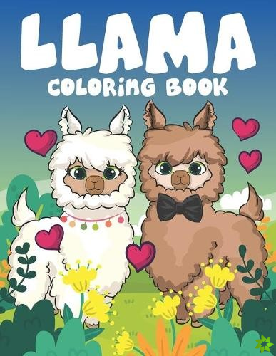 Llama Coloring book