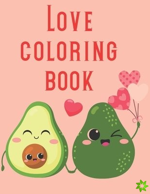 Love coloring book