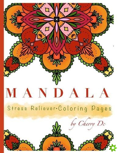 Mandala Stress Reliever Coloring book