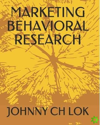 Marketing Behavioral Research