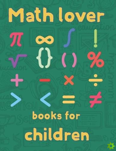 Math lover books for children