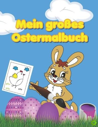 Mein grosses Ostermalbuch