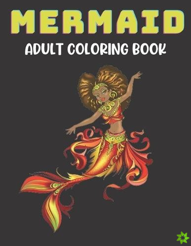 Mermaid Adult Coloring Book