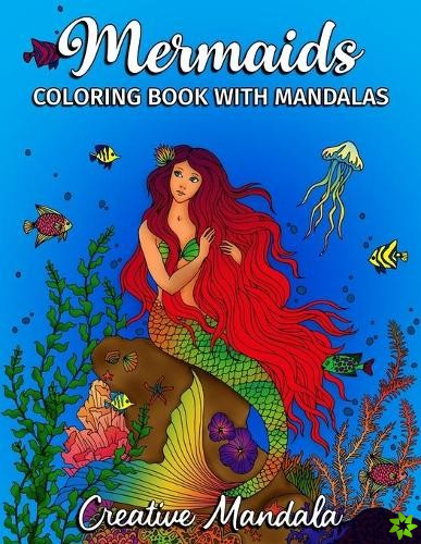 Mermaids - Coloring Book with Mandalas