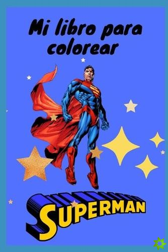 Mi libro para colorear Superman