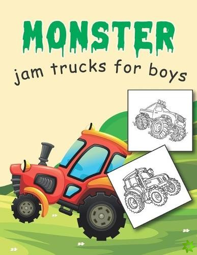 monster jam trucks for boys