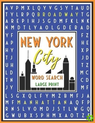 New York City Word Search
