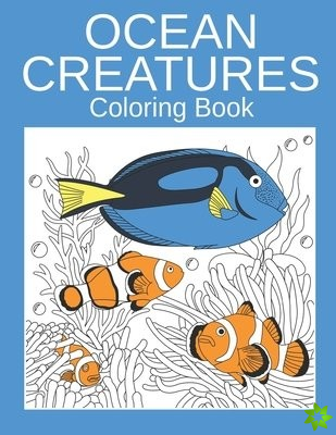 Ocean Creatures Coloring Book