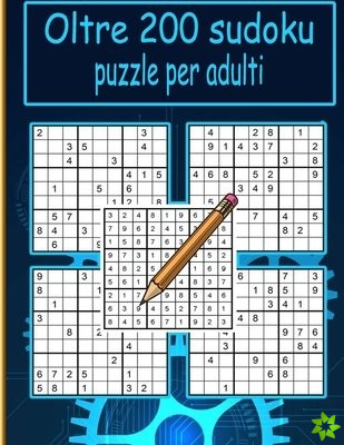 Oltre 200 sudoku puzzle per adulti