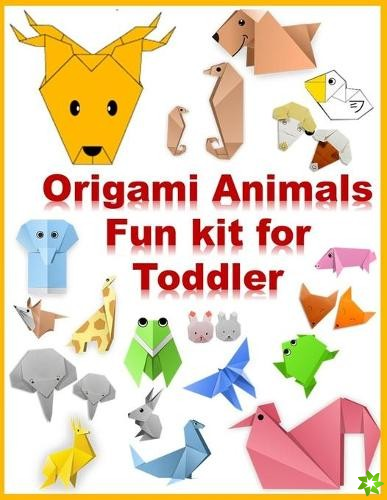 origami animals fun kit for toddler