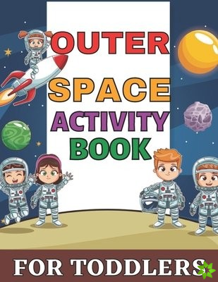 Outer space activity book for toddlers