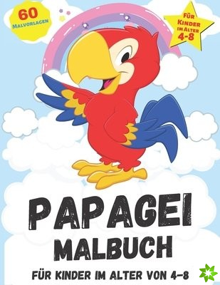 Papagei Malbuch