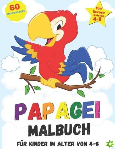 Papagei Malbuch