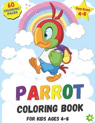 Parrot colouring Book