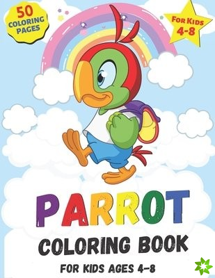 Parrot colouring Book
