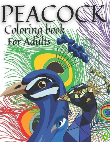 Peacock Coloring Book For Adults