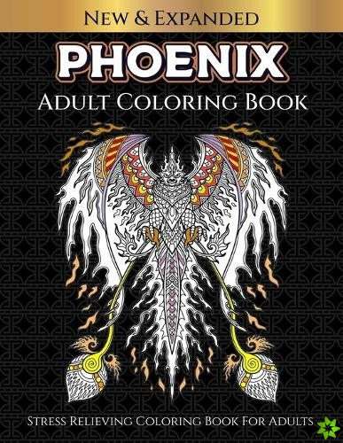 Phoenix Adult Coloring Book