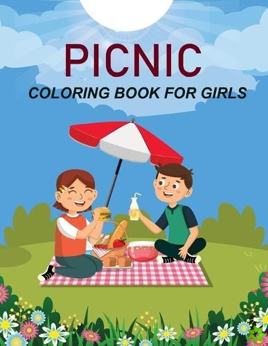 Picnic Coloring Book For Girls