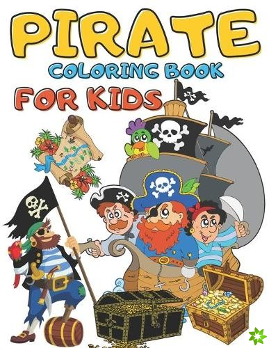 Pirate Coloring Book For Kids